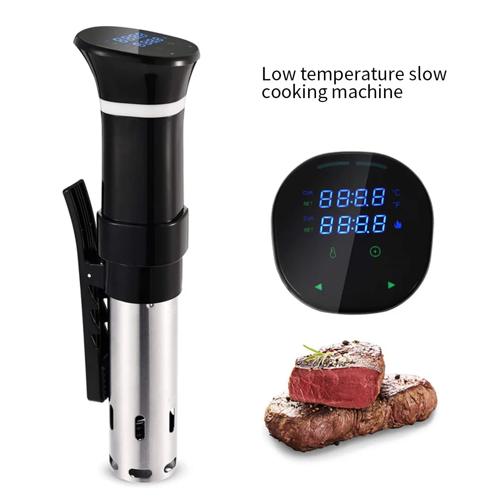 

Food Slow Cooker Immersion Circulator Cooker Waterproof LCD Digital Accurate Control Stainless Steel Cooking Machine