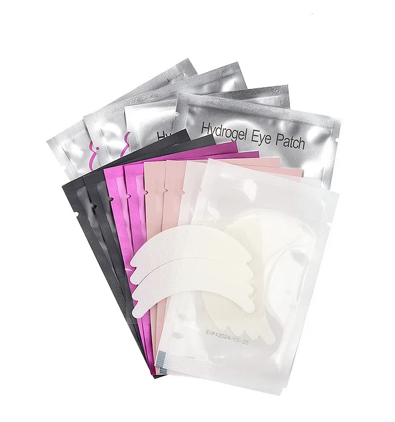 50pieces Non Sliding Butterfly Micro Foam Eye Pads For Eyelash