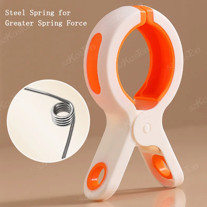 Clip per Asciugamani per Sedie Da Spiaggia, 8 Pezzi Clip per