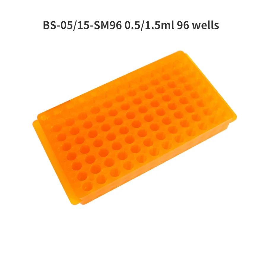 Biosharp 0.5/1.5ml Double-sided Centrifuge Tube Rack 60/90 Holes Test Tube Rack Holder Experimental Equipment Teaching Supplies