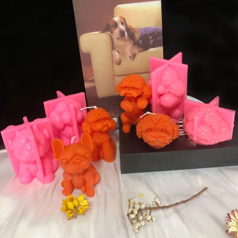 

Dog Mold DIY Candles Molds Epoxy Resin Ornaments