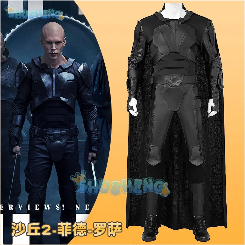 

Костюм для косплея Fey-Rautha 2024, костюм из фильма Дюна 2, мужской костюм для ролевых игр, мужской комплект плаща для ролевых игр для мальчиков, карнавальный костюм на Хэллоуин