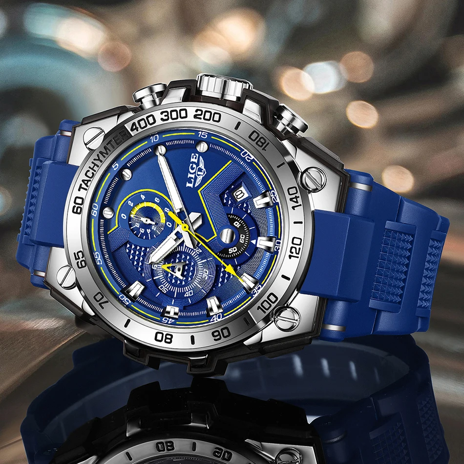 LIGE 89205 Men's Watch description image 17