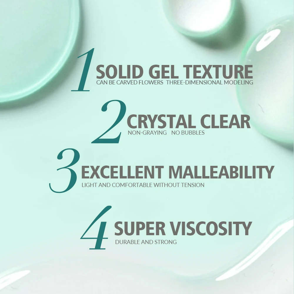 Nail Glue Nailpop Solid Gel for Press on Nails for Soft Gel Nail Tips 20g Strong Adhesive Rhinestone Glue Charms