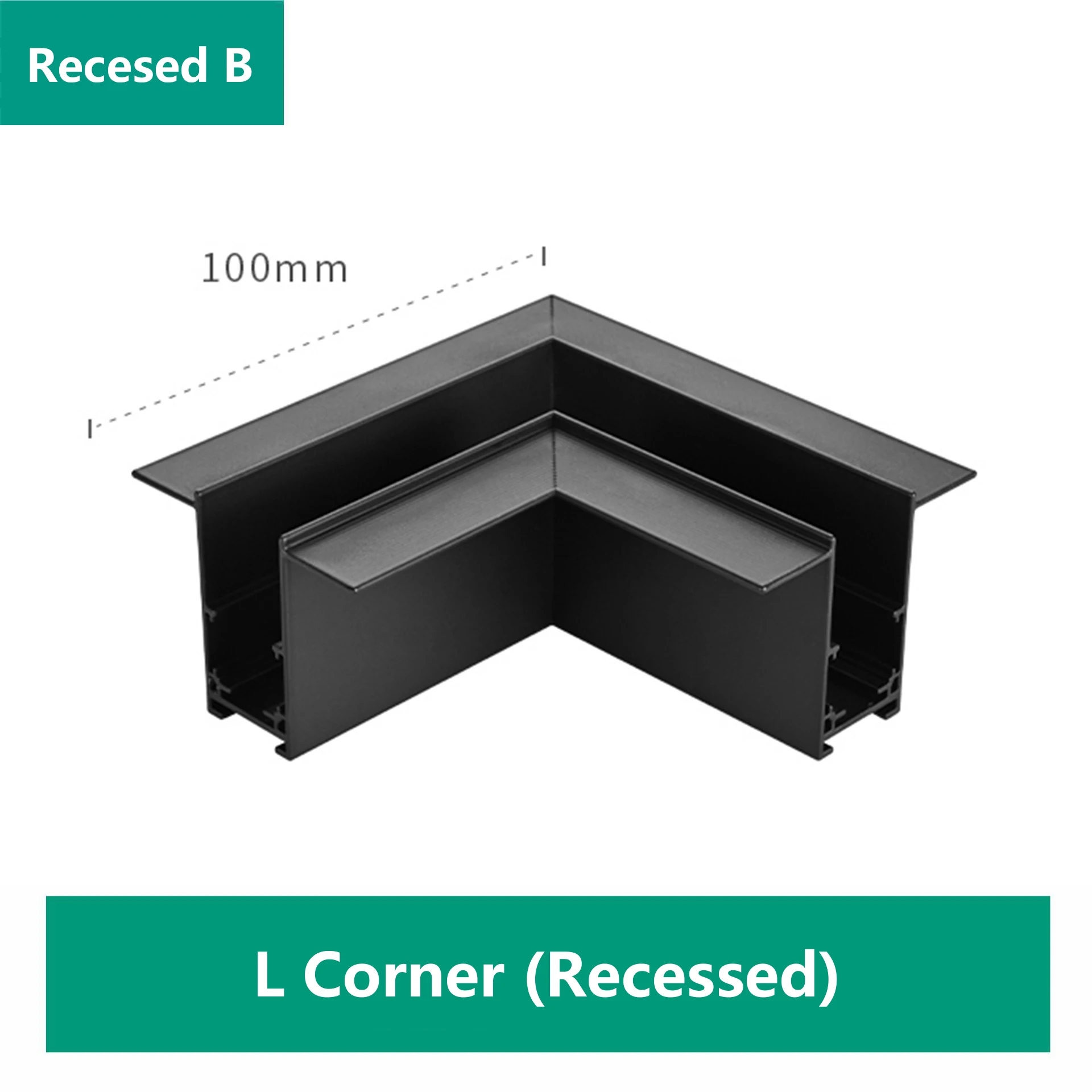 Recessed B L Corner