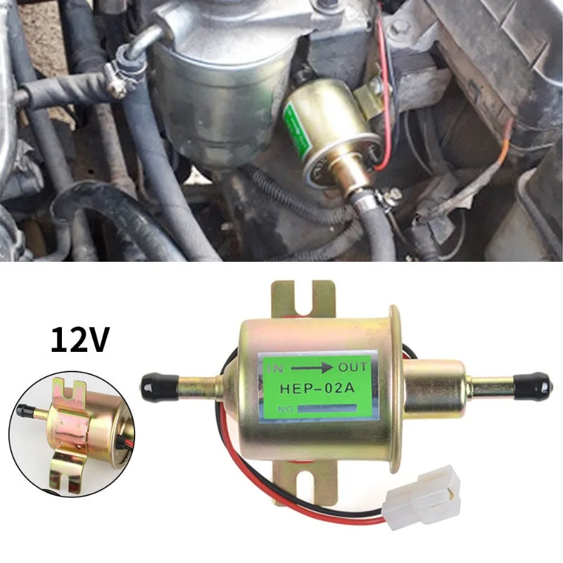 1pc Elektrische Kraftstoff Pumpe 12V Universal Niedrigen Druck