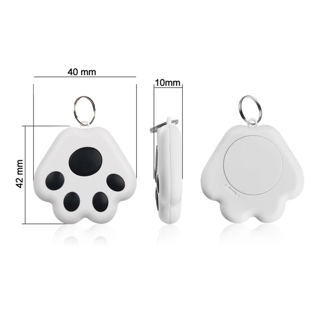 Smart Bluetooth Mobile Phone Alarm Dog Claw Key Chain Pendant Two-way Search Locator Anti Loss Device