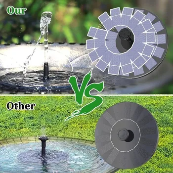 Solar Bird Bath Fountain 5