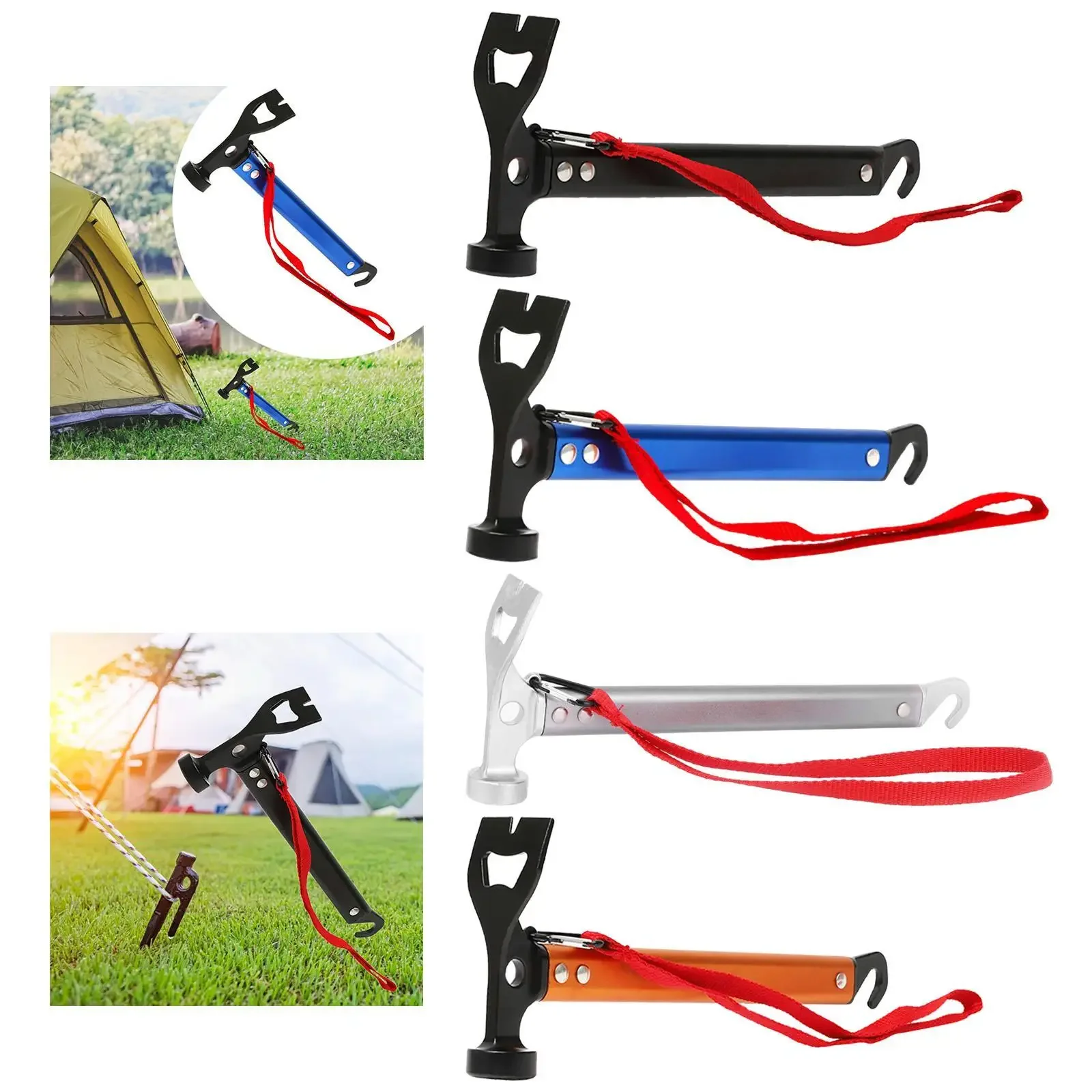 Tent Stake Hammer Camping Hammer for Outdoor Sports Camping Tent Backpacking