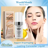 Foundation Color Changing Matte Concealer Soft Nude Face Full Cover Long Lasting Hydrating Makeup Base Liquid Foundation Cream 1