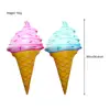 Cute Inflatable Ice Cream Swim Ring Lounger Pool Party Swimming Pool Floats for Adults Summer Outdoor Creative Pool Floats 6