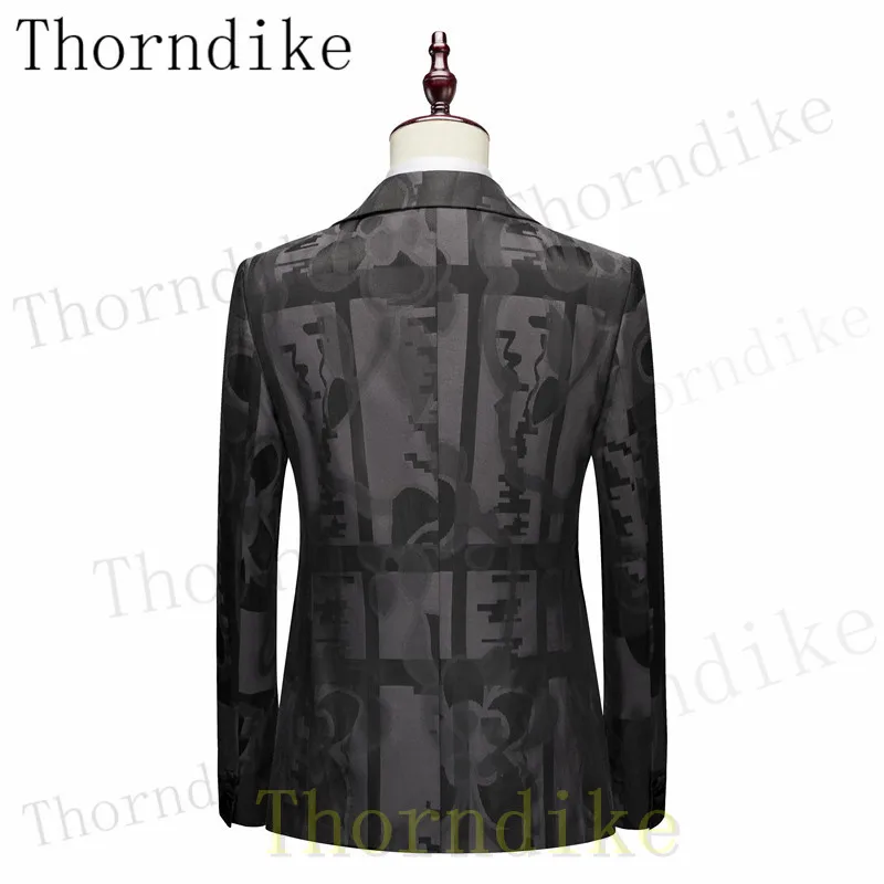 Formal Suit Thorndike 3 Pcs Set Blazers Jacket Pants Vest Men's Casual Business Groom Wedding Suits formal suit