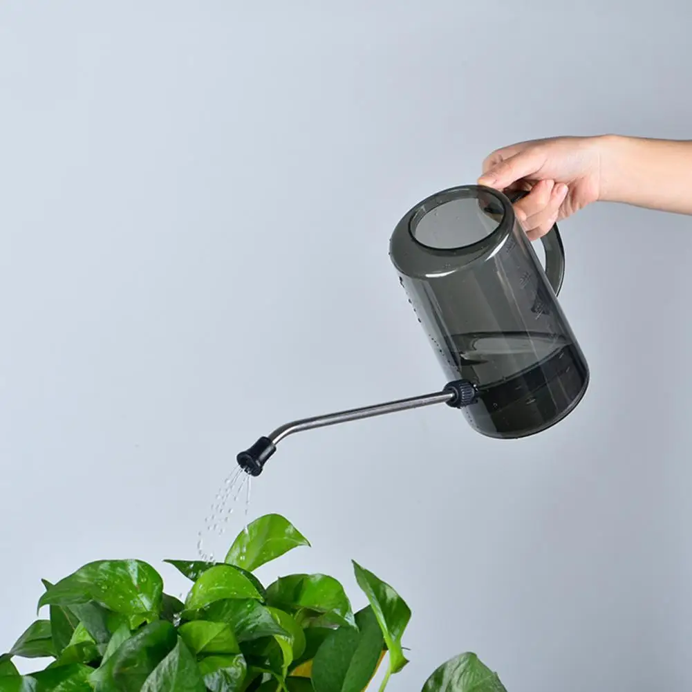 Watering Can Scale Design Leak-proof Wide Application Bonsai Plants Watering Can Kettle Garden Supplies 1 Set