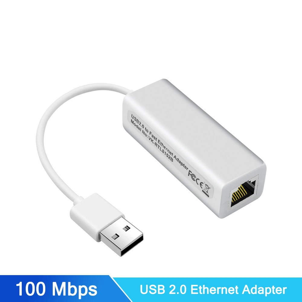 Carte Réseau Filaire USB Type C Vers RJ45, Adaptateur Ethernet Gigabit