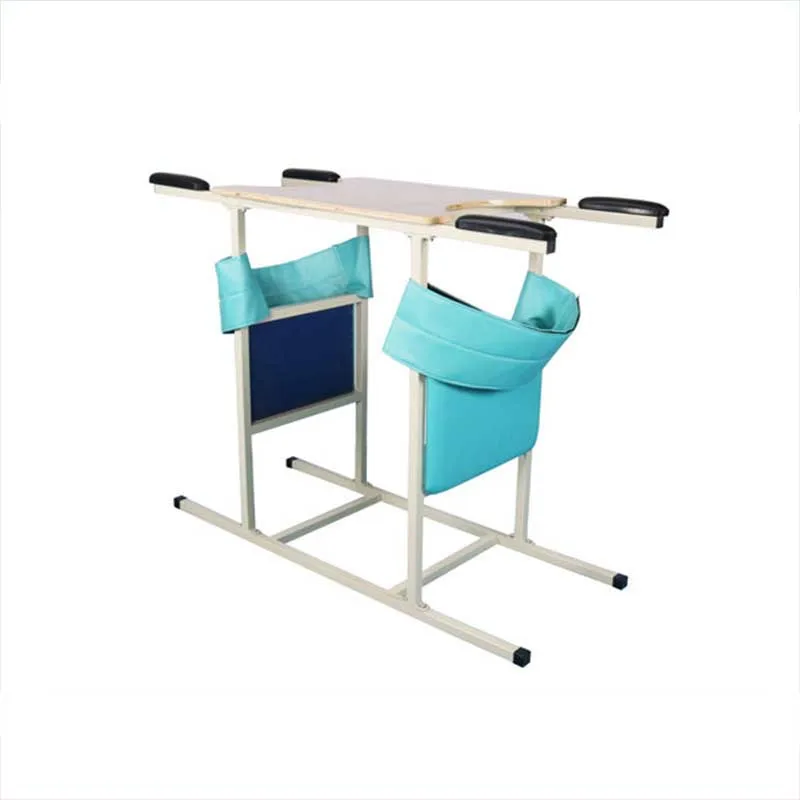 MIYAUP Two Person Standing Frame, Lower Limb Health Rehabilitation Training Equipment For Disabled People, Standing Equipment