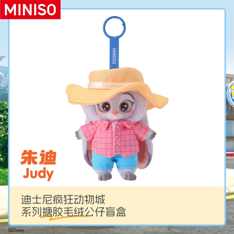ズートピア ジュディ　MINISO Genuine Miniso Zootopia Series Figures Nick & Judy Toy