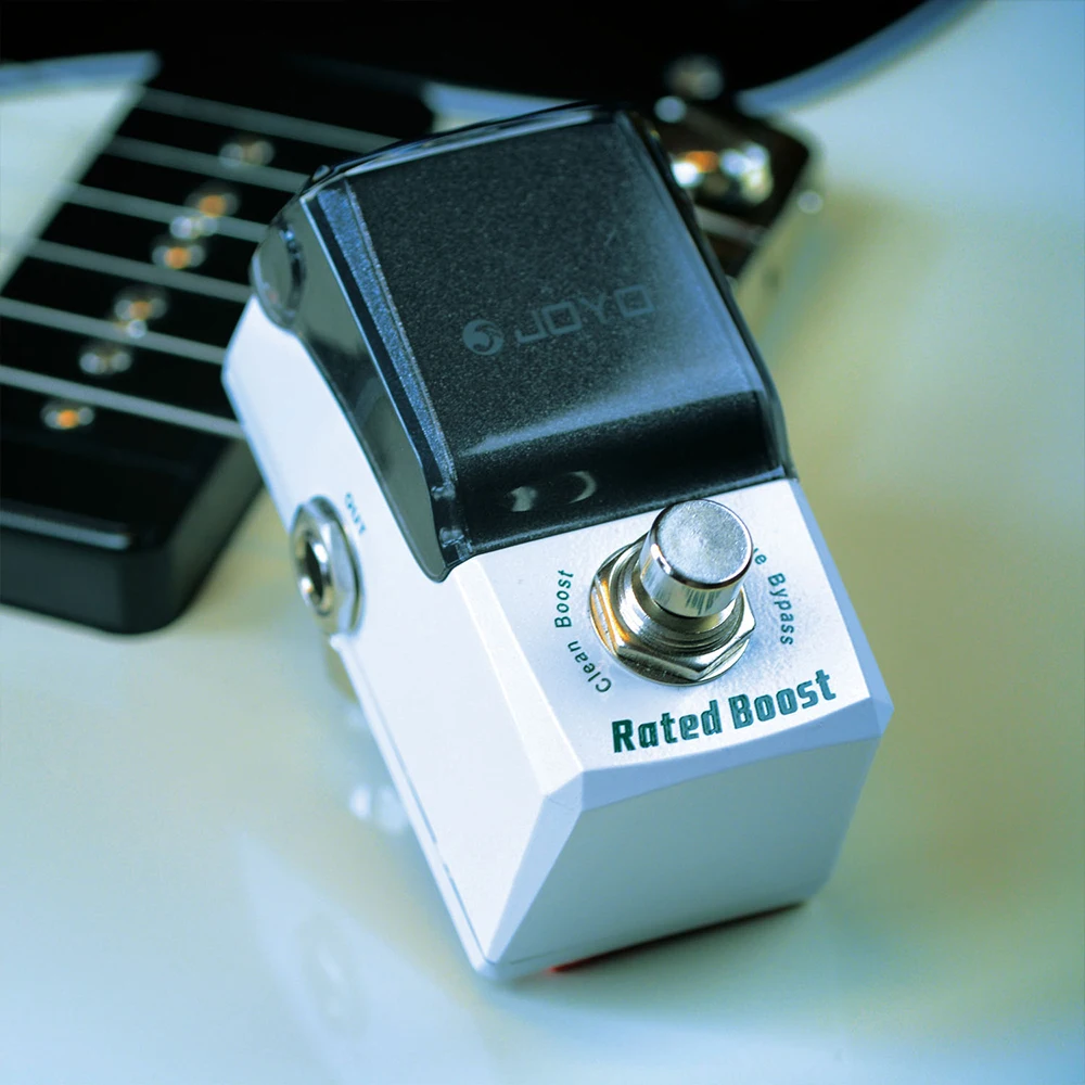 JF-301 RATED BOOST Guitar Pedal Pure Clean Boost Pedal 2-Band EQ Adjustment with