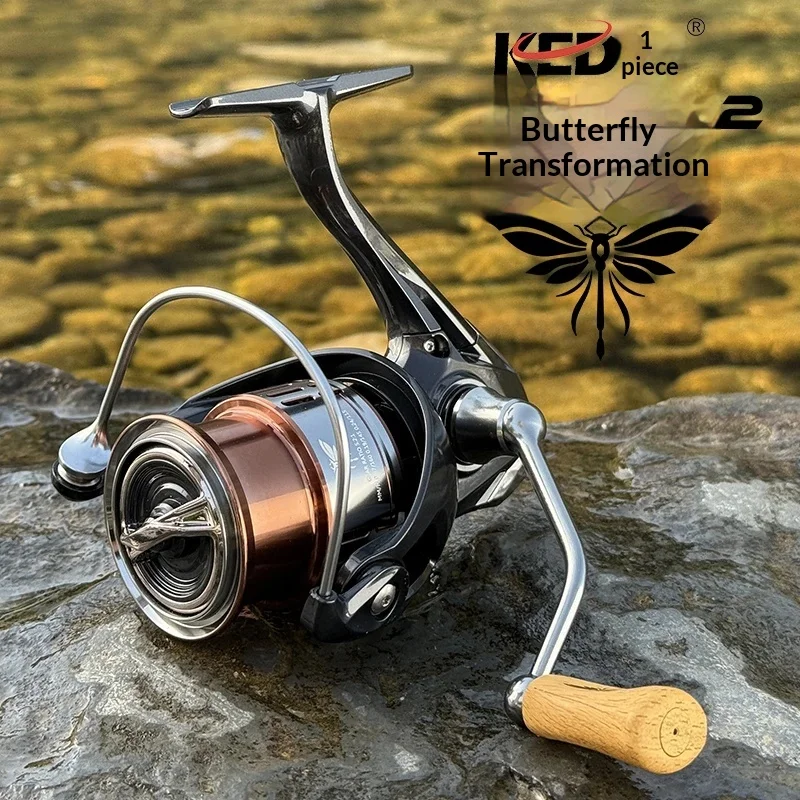 케디 화디 Ⅱ 스피닝 낚시 릴 - 139g 카본 파이버, 2000/2500/3000 모델, 4/6/8KG 드래그 포스, 야외 낚시 릴