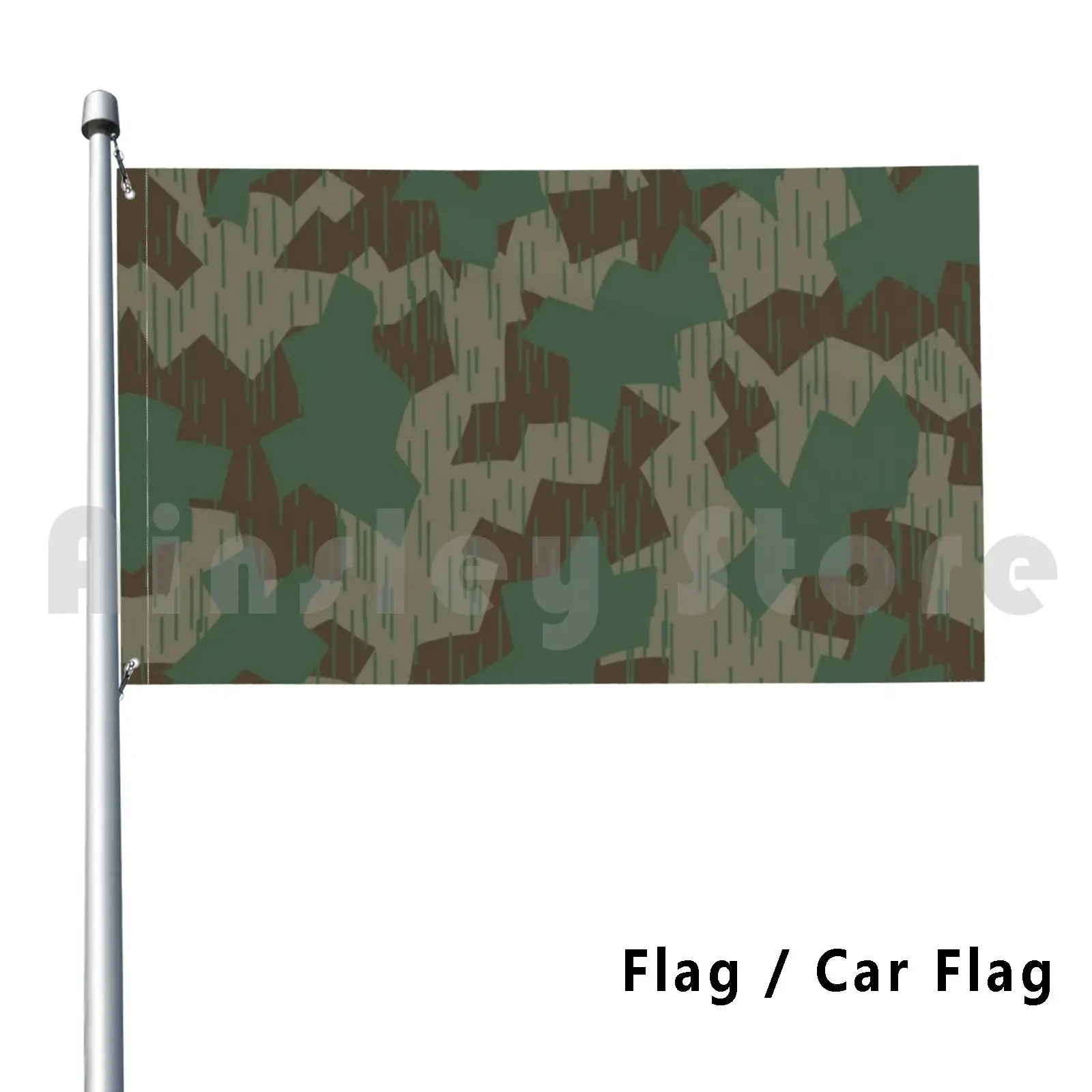 World War 2 German Camouflage. Splittermuster. Outdoor Decor Flag Car Splittermuster Flecktarn Ww2 Camo |