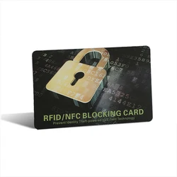 RFID Blocking Card and Passport Protector with Smart Anti - Theft Design (1Pc)