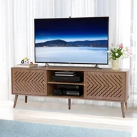 TV Stand Cabinets Modern Entertainment Center with Storage for TV up to 70 Inch, TV Stand with Storage for Living Room 2