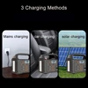 New jsdsolar Portable Solar Power Station Power Generator 100W 110V220V LED Light Emergency Solar Power Bank for Outdoor Camping 2
