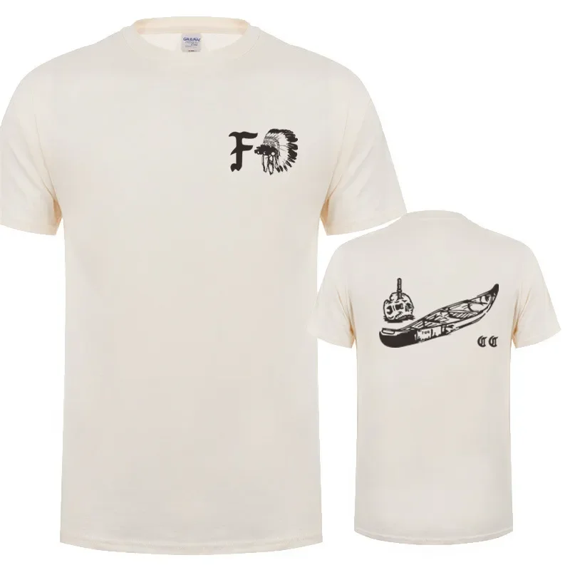 thumbnail image 1 of Camisetas con estampado FOG Forward Observations Group Gbrs para hombre, camiseta de verano con cuello redondo, ropa para hombre, tops LH-418, 1 of 5
