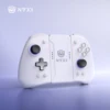 NYXI Hyperion Pro Hall Joystick Wireless Game Controller White Gamepad with RGB Lights for Nintendo Switch PC Controller 1