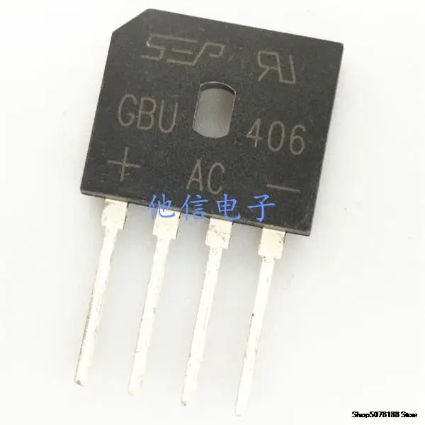

10 шт. GBU406 KBP406 600 в 4A