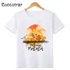 Disney Kids T-shirt HAKUNA MATATA Lion King Cute Simba Print Girls Clothes Baby Boys T shirt Funny Children clothing,HKP2447 3