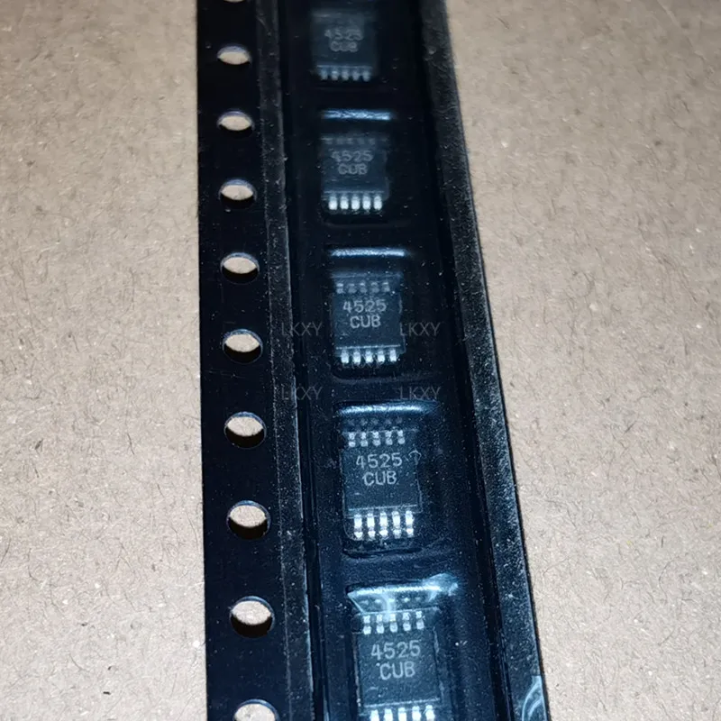 

5pcs/lot MAX4525CUB 4525CUB IC SWITCH DPDT X 1 150OHM 10UMAX