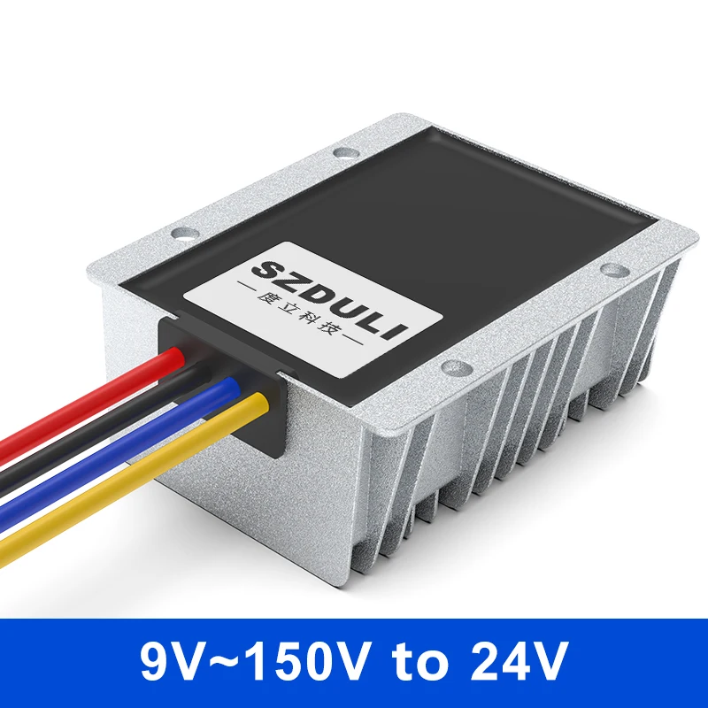 

Isolation power supply 12V 24V to 24V DC converter 30V~60V to 12V vehicle mounted voltage regulator and step-down module 9V-36V