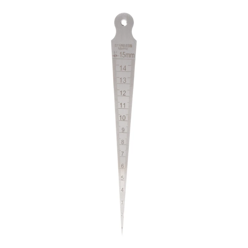 

Aperture Scale Feeler Hole Metric/Imperial Holes Measure Tool 1-15mm for Aperture/Clearance Measurement Accurate