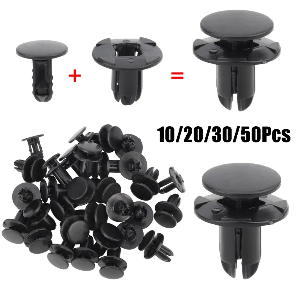

Car Retainer Clips Plastic Fasteners For Hyundai I30 1420608250B 865952T Auto Trim Panel Clip Mixed Car Body Bumper Rivet Set