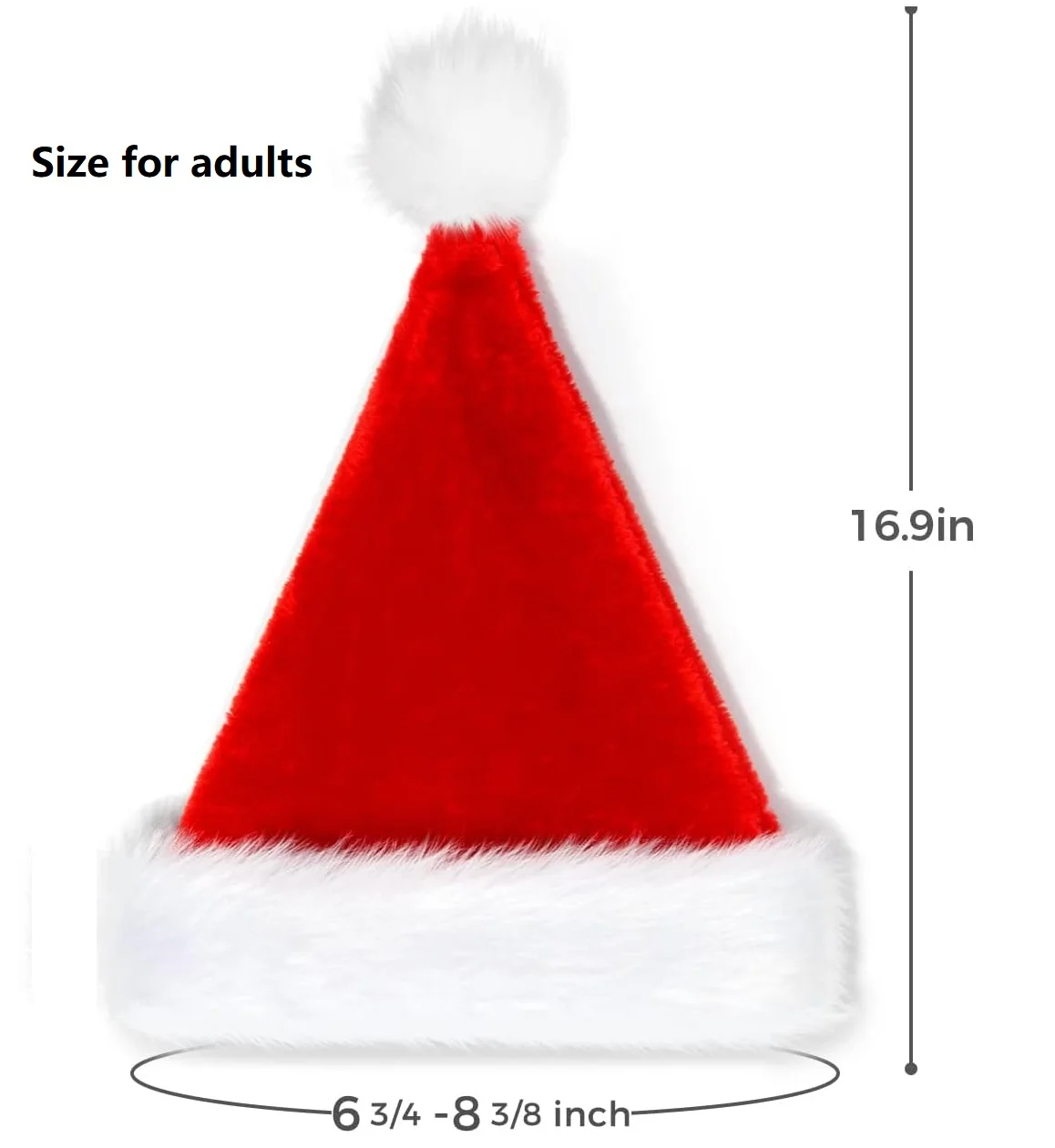 2PCS santa Hat Kid Boys Girls Christmas Hat Bulk Xmas Holiday Velvet Children New Year Festive Holiday Party christmas beanie hat