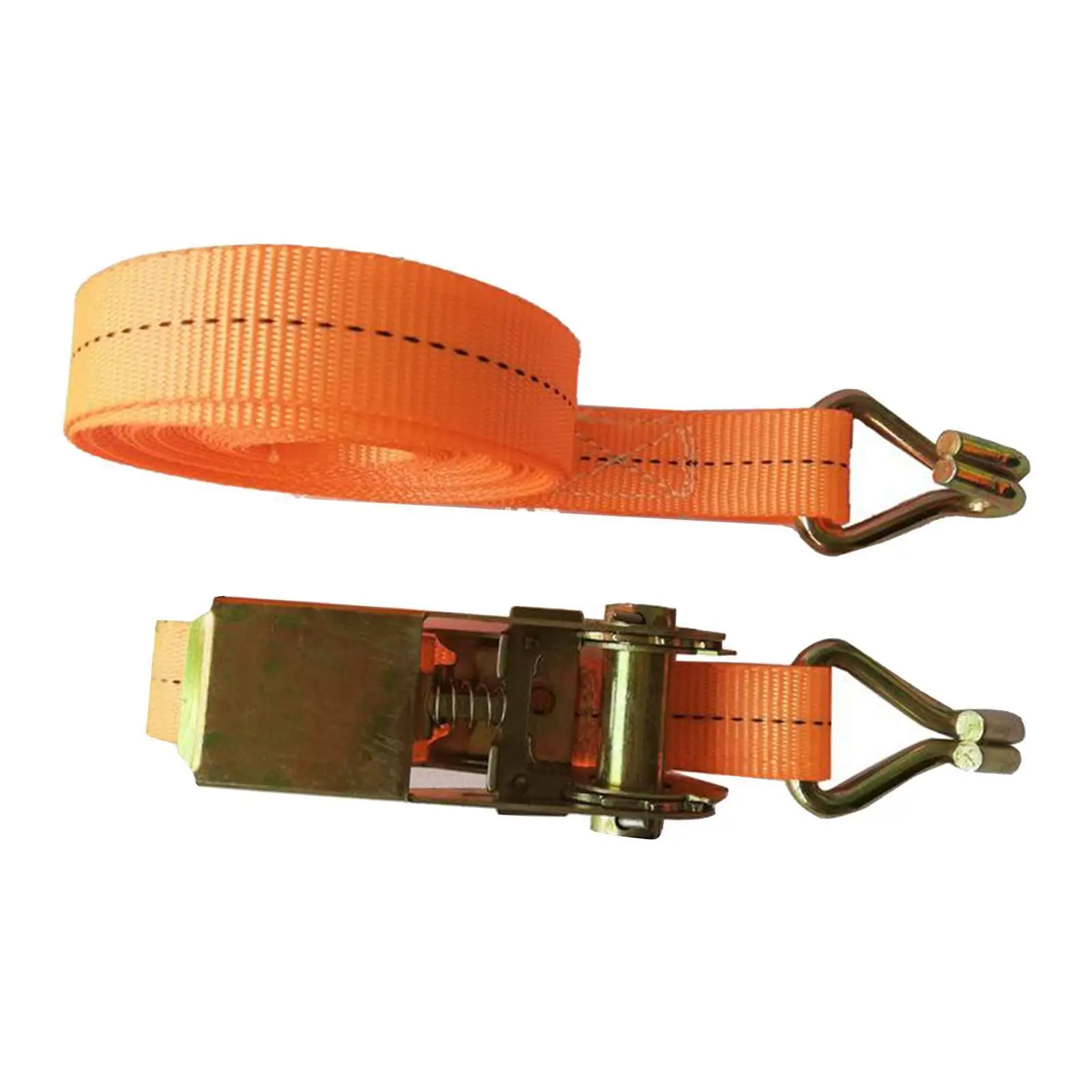 Heavy Duty Tie Down Cargo Strap Luggage Lashing Strong Ratchet Strap Belt