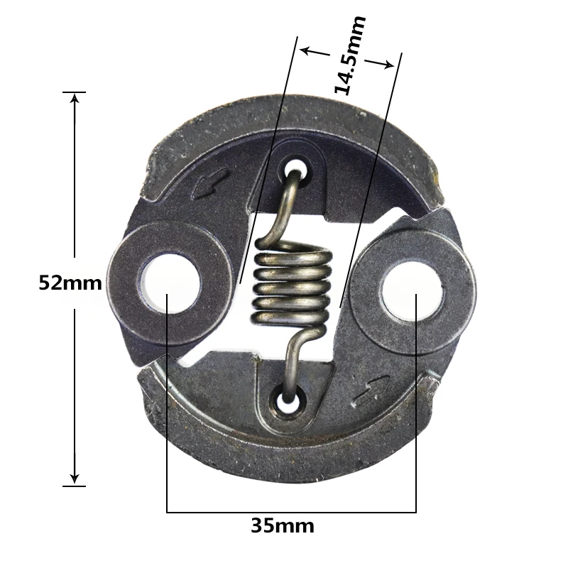 Brush Cutter Parts Brushcutter Replacement Parts Brush Cutter Kit Lawn Mower Accessory Grass Trimmer Accessories 1pc Brush Cutter Clutch Fit TU26 BC260 CG260 G26 26CC 1E34F Grass Trimmer Clutch Lawn Mower Spare Parts