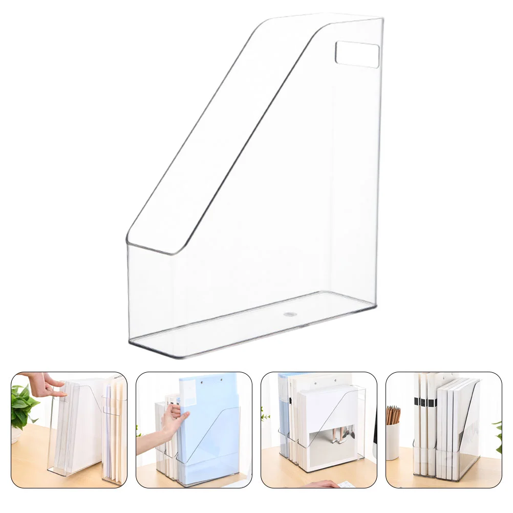 

Books File Storage Box Shelf Paper Holder Desk Organizers Document Office