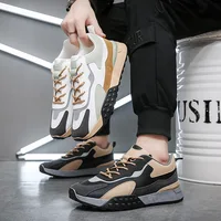 Autumn Winter Sneakers for Men Mixed Colors Sports Shoes Platform 1