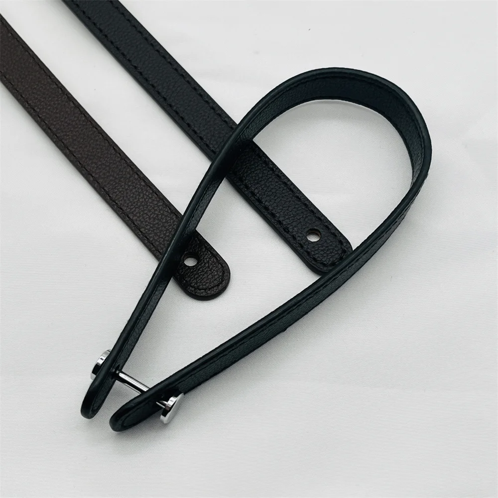 Premium Leather Pull Strap Belt for Front Carrier Quick Release