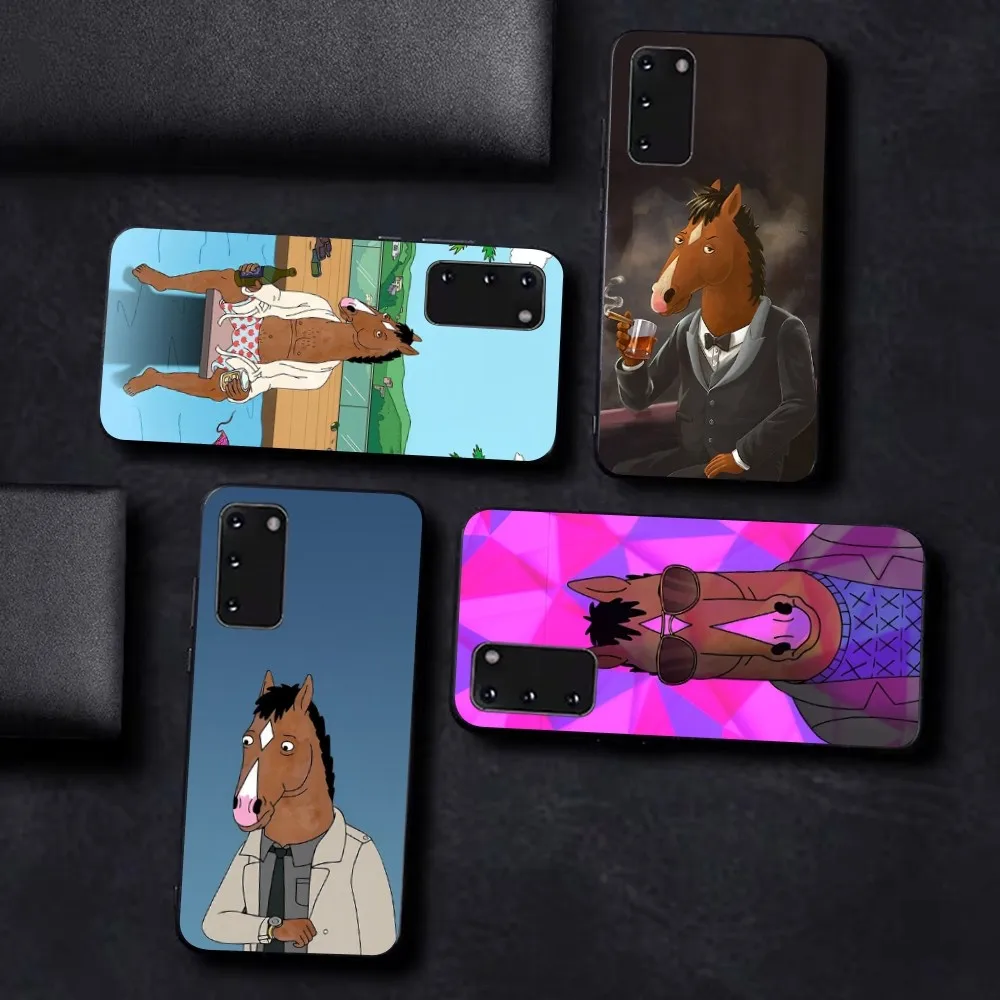 

B-bojack H-Horse mans Phone Case For Samsung S 9 10 20 21 22 23 30 23plus lite Ultra FE S10lite Fundas
