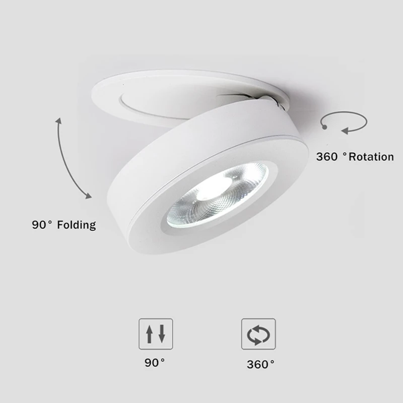LED Downlight Surface Mounted 360 Degree Rotatable 3W-15W