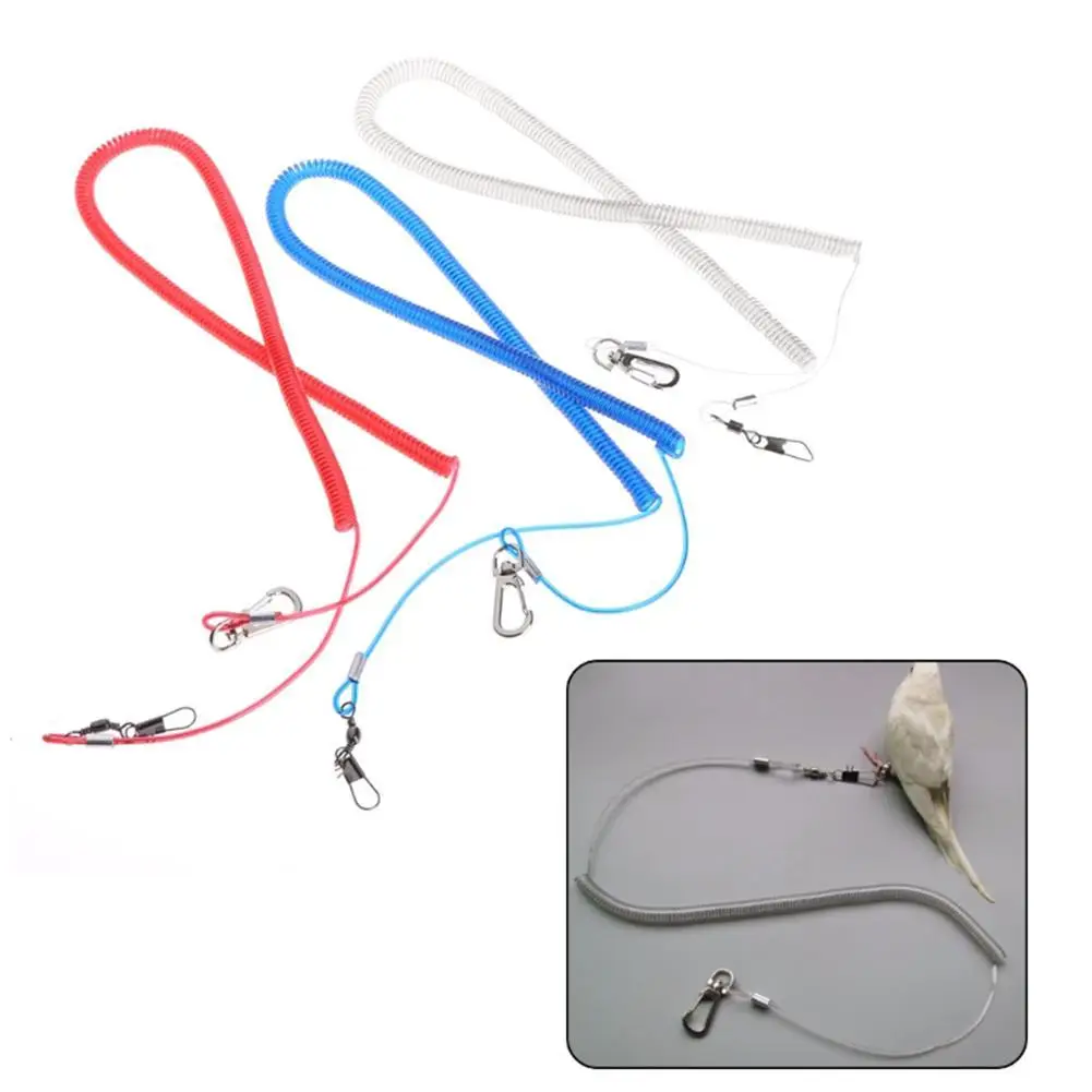 

[ Ready Stock ] Multipurpose -in Steel Wire Thin Flying Rope for Parrot Birds Training Random Color