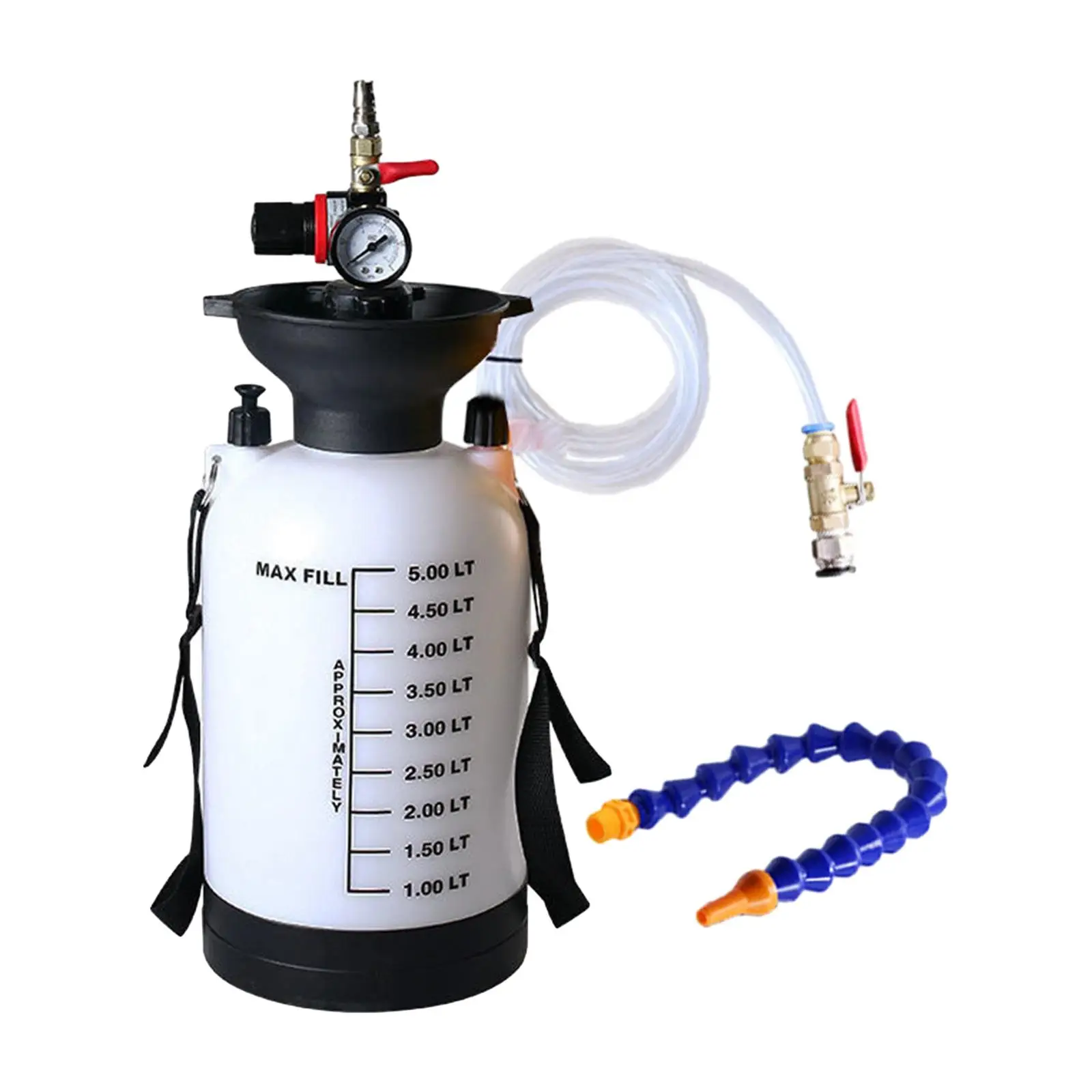 Pneumatic Transmission Fluid Pump Oil Tank Transfer Pump 5L Atf Filler