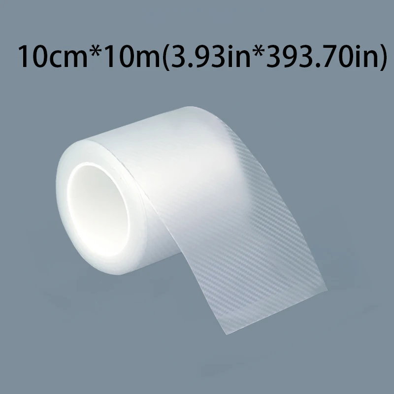 Durable Transparent Carbon Fiber Car Door Edge Guards - Wear and Scratch Resistant