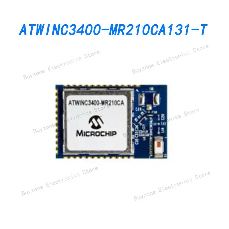 

ATWINC3400-MR210CA131-T Multiprotocol Modules ATWINC3400 802.11 b/g/n + Bluetooth 5 Module Chip Antenna T&R