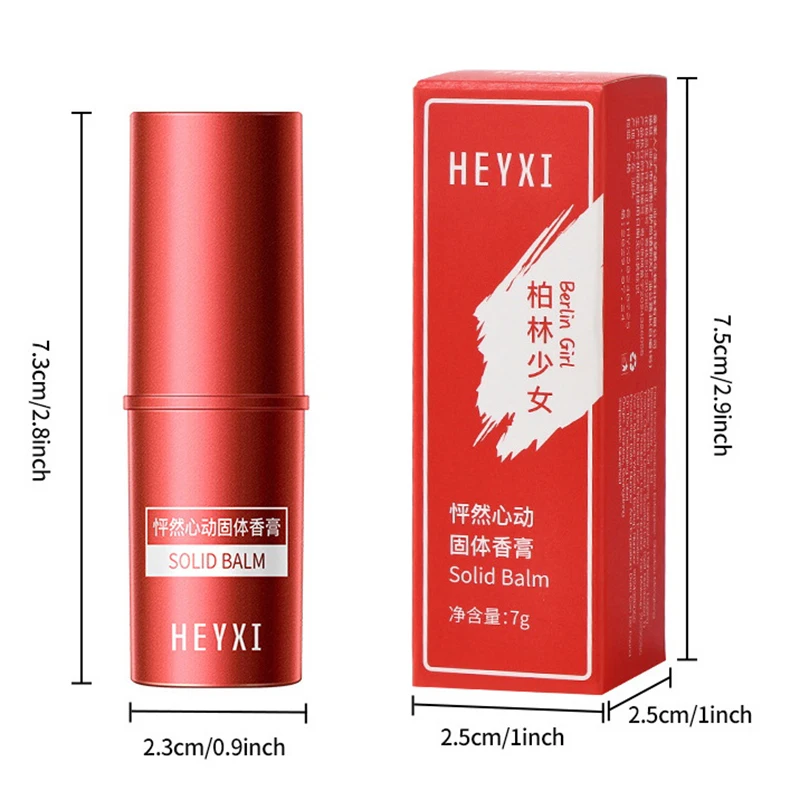 Deodorizing Stick Solid Perfume Deodorant Stick Faint Scent Solid Perfumes Balm Stick For Women Men Anti-perspirant Long Lasting Fragrances Pen Portable Easy-To-Use