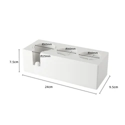 Barista Espresso Tool Station and Coffee Tamper Mat (White 58MM)
