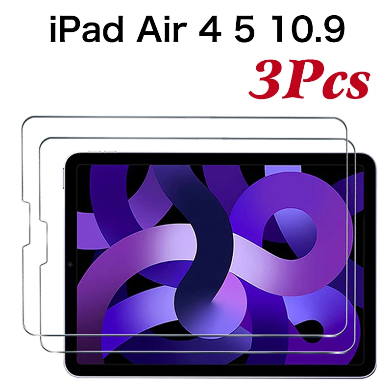 

9H Tempered Glass For Apple iPad Air 4 5 10.9'' 2020 2022 A2589 A2591 Screen Protector for iPad Air 4th 5th generation 10.9 Film