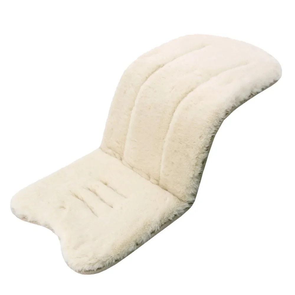 Baby Stroller Mat Thick Imitation Rabbit Fur Stroller Mat Children Winter Commonly Used seat cushion safety seat mat baby seat cover